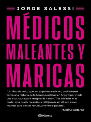cover image of Médicos maleantes y maricas